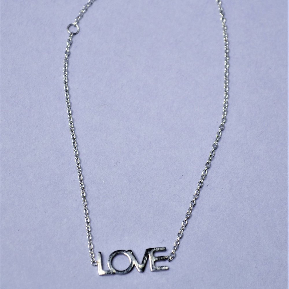 Maya Brenner Designs Silver Love Bracelet